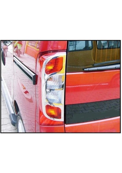 Fiat Fiorino Krom Stop Çerçeve 2 Parça 2008 Üzeri P.çelik Uyumlu