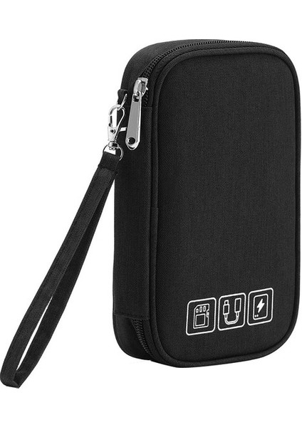 Düzenleyici, Seyahat Kablo Düzenleyici Çanta Kılıfı Taşınabilir Telefon Aksesuarları Depolama Çok Işlevli Kılıf (Yurt Dışından)