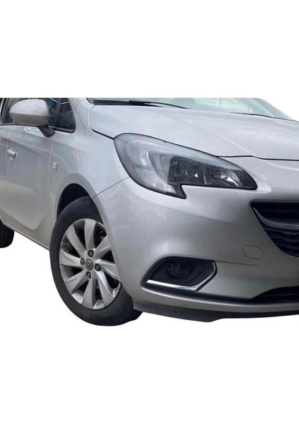Opel Corsa E Krom Sis Farı Çerçevesi 2 Prç. 2014 Üzeri Paslanmaz Çelik
