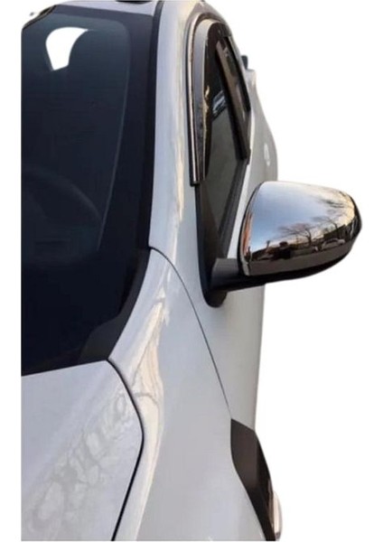 Dacıa Duster Krom Ayna Kapağı 2 Pcs. 2018 ve Üzeri P.çelik Uyumlu