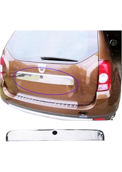 Dacia Duster Uyumlu Krom Bagaj Çıtası 2010-2018 Arası Paslanmaz Çelik