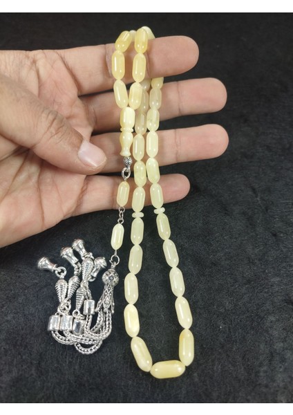 925 Ayar Gümüş Püskül 15.50 Gr. 2 Yedek Habbeli Baltık Kraliçe Kaya Damla Sertifikalı 5941 indirimleri