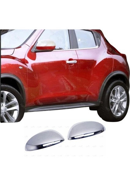 Nissan Juke Krom Ayna Kapağı 2 Prç. 2010-2014 P. Çelik
