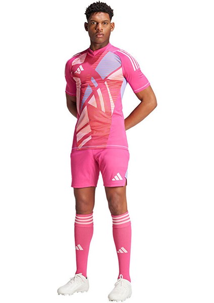 Adidas T24 P Gk Sho Erkek Futbol Kaleci Şortu IS5338 Pembe