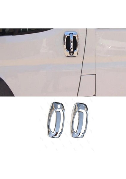 Peugeot Boxer Krom Kapı Kolu+Çerçeve 2 Kapı 2008 Üzeri P. Çelik