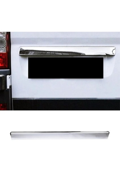 Peugeot Boxer 2006 ve Üzeri Krom Bagaj Çıtası P.çelik