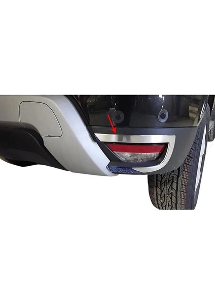 Dacıa Duster Krom Arka Reflektör Çerçevesi 2 Parça 2018 ve Üzeri Paslanmaz Çelik