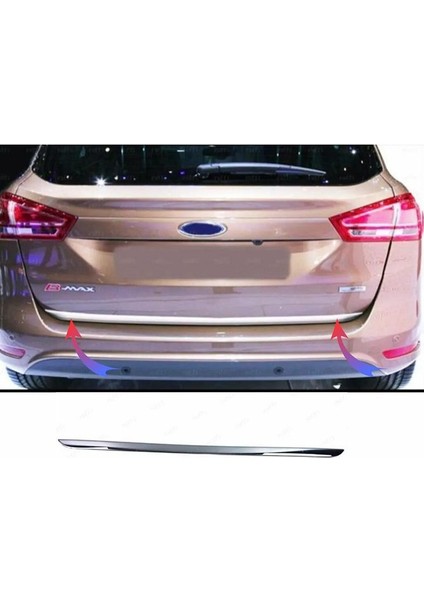 Ford B-Max Krom Alt Bagaj Çıtası 2012 Üzeri P. Çelik