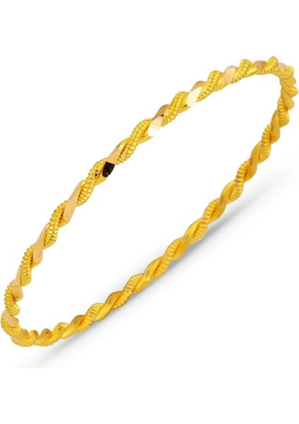 22 Ayar 18 gr 2 Li Burma Altın Bilezik YTR0025