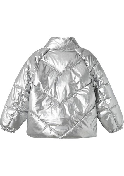 Nkfmisty Puffer Çocuk Günlük Mont 13233969-SILVER Gri fiyatları