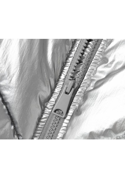 Nkfmisty Puffer Çocuk Günlük Mont 13233969-SILVER Gri indirimleri