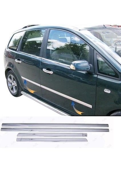 Ford C-Max Krom Yan Kapı Çıtası 4 Kapı 2003-2010 P. Çelik