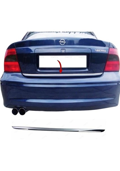 Opel Vectra B Krom Bagaj Alt Çıtası 1996-2005 P.Çelik