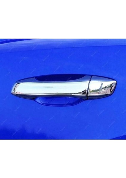 Skoda Fabia Mk3 Krom Kapı Kolu 4 Kapı 2014 ve Üzeri Paslanmaz Çelik