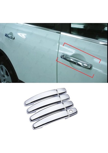 Nissan Qashqai Krom Kapı Kolu 4 Kapı 2007-2014 P. Çelik