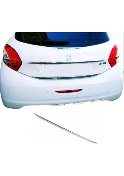 Peugeot 208 Uyumlu Krom Bagaj Çıtası 2012 Üzeri P.çelik