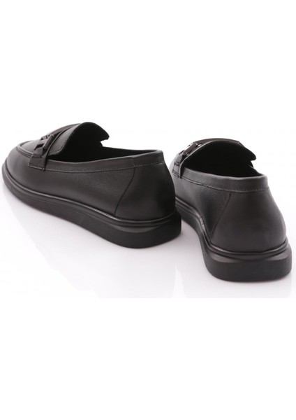 981G Kadin G Metal Tokali Loafer Ayakkabi modelleri