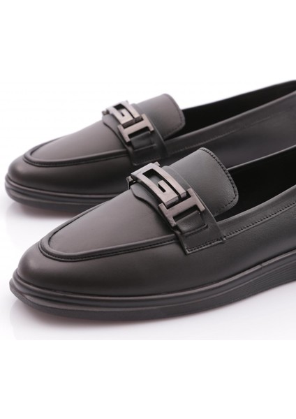 981G Kadin G Metal Tokali Loafer Ayakkabi fırsatları