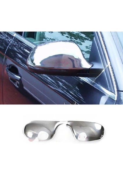 Audi A6 Krom Ayna Kapağı 2 Parça 2008-2011 Arası Paslanmaz Çelik