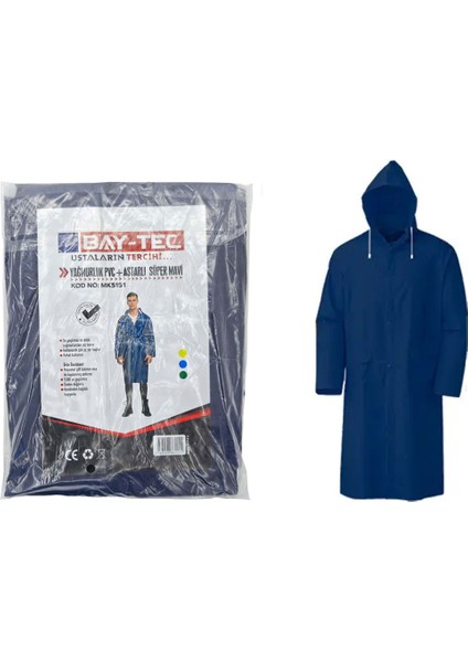 Bay-Tec MK5151 Süper Yağmurluk Astarlı Mavi 850GR