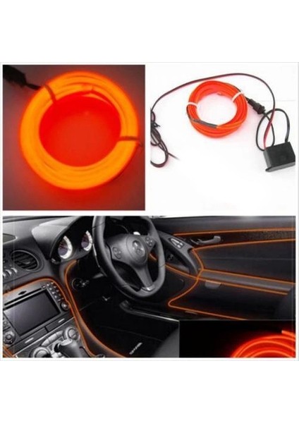 LED Torpido 2mt Turuncu