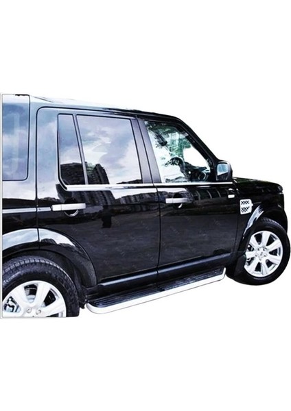 Land Rover Discovery 3 Krom Cam Çıtası 4 Parça 2004-2009 Arası Paslanmaz Çelik