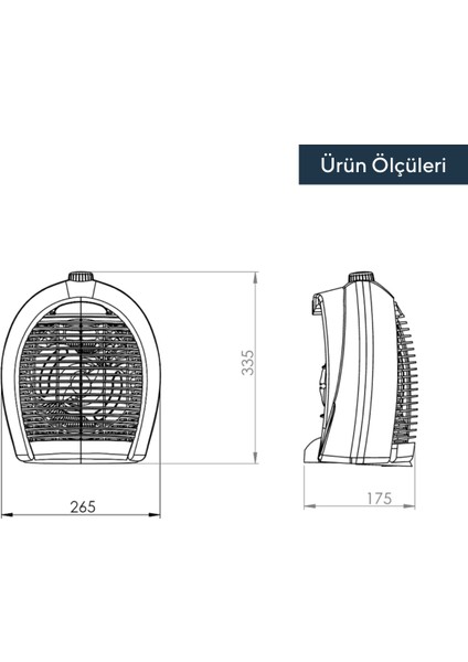 Fanlı Isıtıcı 2000 W LX-6331 Pembe