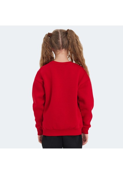 LONE Kız Çocuk Sweatshirt Kırmızı