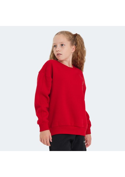 LONE Kız Çocuk Sweatshirt Kırmızı