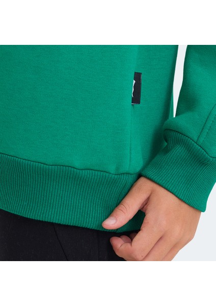 LOGAN Unisex Çocuk Sweatshirt Yeşil