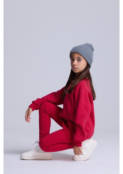 (Kids Girl) Kuplu Şardonlu Sweatshirt