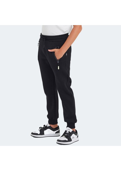 LAMIS Unisex Çocuk Eşofman Altı Siyah