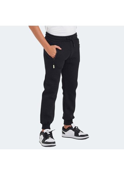 LAMIS Unisex Çocuk Eşofman Altı Siyah modelleri