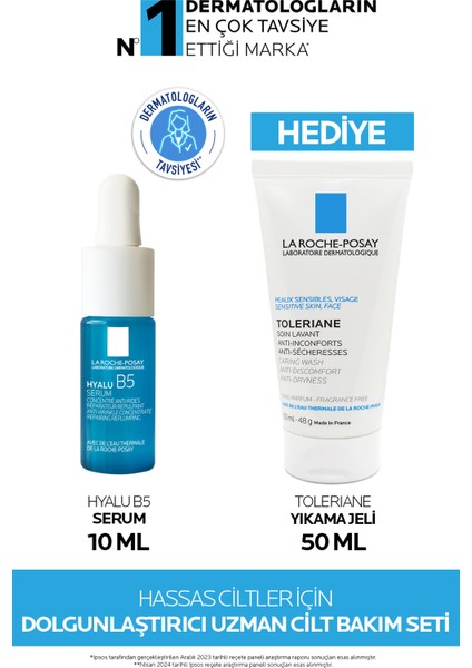 La Roche-Posay Hassas Ciltler bİçin Dolgunlaştırıcı Uzman Cilt Bakım Seti