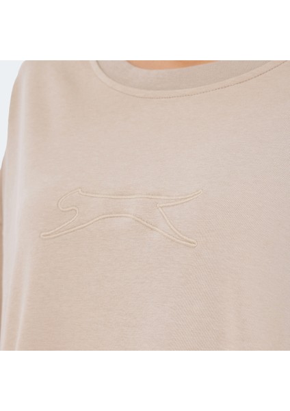 VIKENTI SW Kadın Oversize Sweatshirt Bej fırsatları