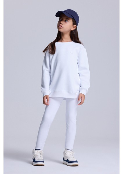 (Kids Girl) Kuplu Şardonlu Sweatshirt