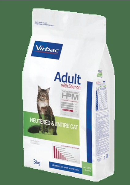 Adult Cat Salmon Neutered & Entire 3 kg