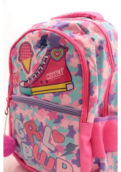 MU-9015 Girl Power Koleksiyonu İlkokul Çantası