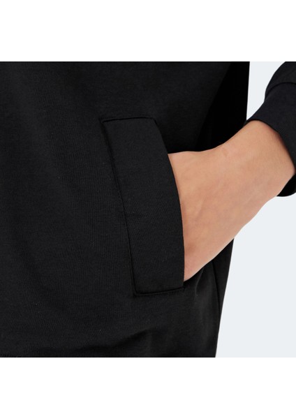 VIKENTI SW Kadın Oversize Sweatshirt Siyah indirimleri