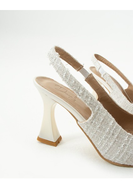 Magnolia Kadın Bej Topuklu Ayakkabı fırsatları