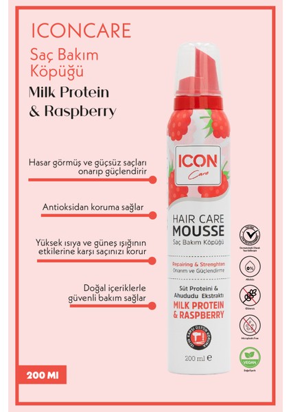 Care Saç Bakım Köpüğü Mılk Ptoteın & Raspberry