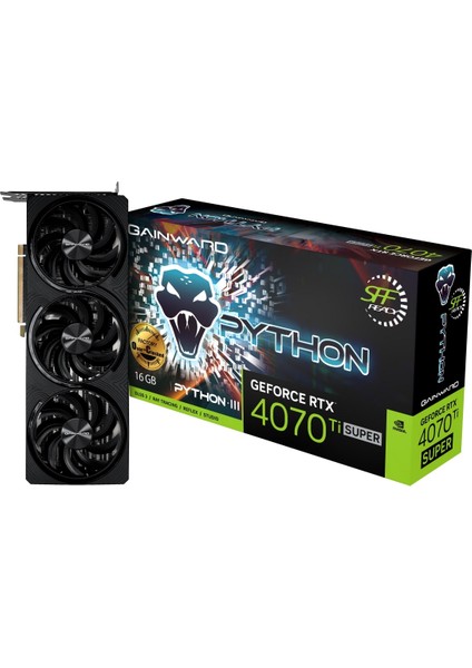 Gaınward RTX4070TI Super Python Iıı Oc 16GB GDDR6X 256BIT