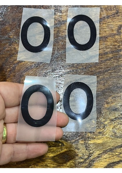 4 Adet Ütü Ile Yapışan O Harfi Transfer Baskı Arma Harf 4 x 3 cm fiyatları