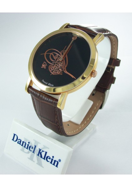 Osmanlı Tuğralı Kol Saati Deri Kayışlı Kol Saati Klasik Model Ince Kasa modelleri