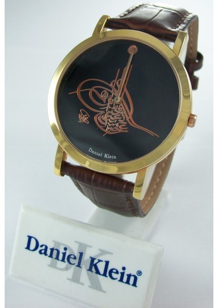 Osmanlı Tuğralı Kol Saati Deri Kayışlı Kol Saati Klasik Model Ince Kasa fırsatları