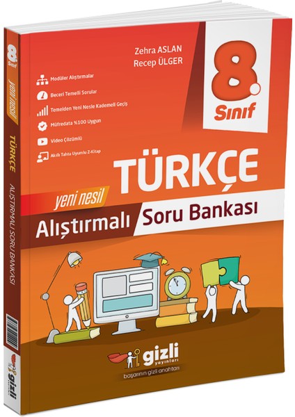 8. Sınıf Türkçe Lgs Yeni Nesil Alıştırmalı Soru Bankası