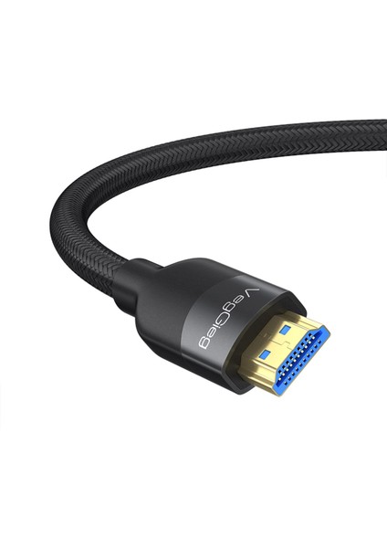 Premium 8k 60Hz 4K 120Hz Hdcp Arc Hdr Örgülü HDMI 2.1 Kablo 5 Metre