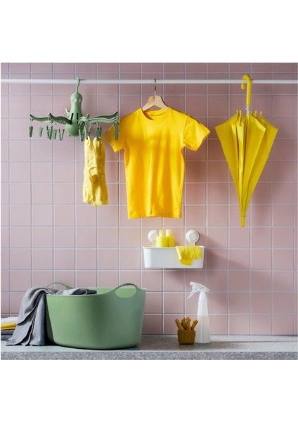 Pressa Çamaşır Kurutma Askılığı Yeşil 16 Mandallı fırsatları