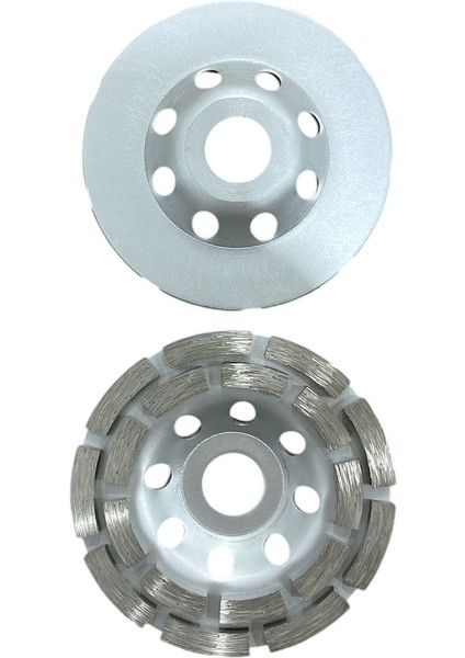 Elmas Taşlama Silme Disk Çift Sıra 115 mm Emka