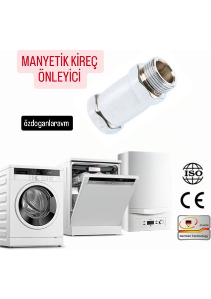 Çamaşır ve Bulaşık Makinesi Manyetik Kireç Önleyici